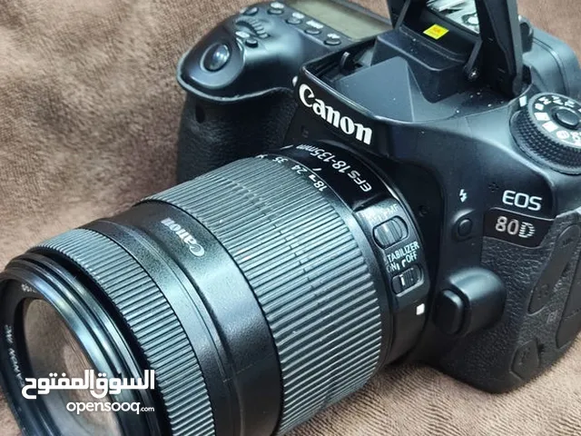 كانون 80D أخت الجديد نظيفه جدا