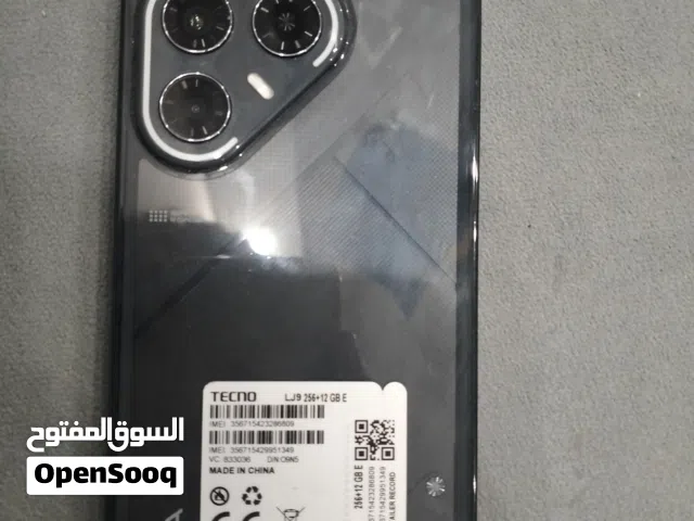 هاتف تكنو بوفا 7 الترا  مستعمل بحالة ممتازة بسعة 256 جيجابايت مع الكرتونة والشاحن
