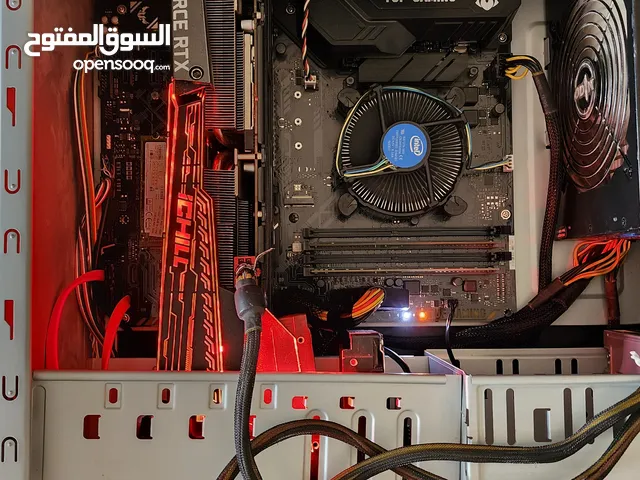 وكرت شاشة RTX 3060Ti Asus Tuf Gaming جيمينج الجيل التاسع كمبيوتر ع