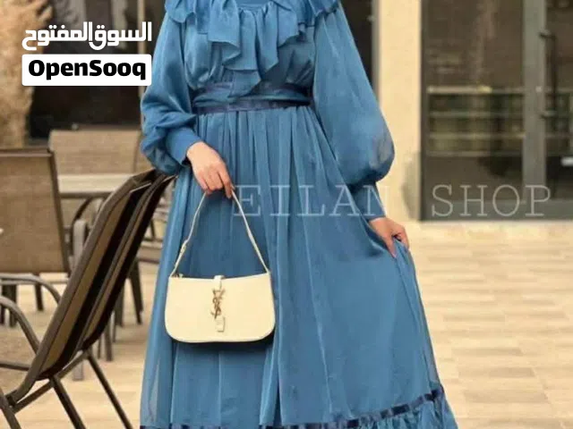 فستان شيفون ناعم مقاس 40