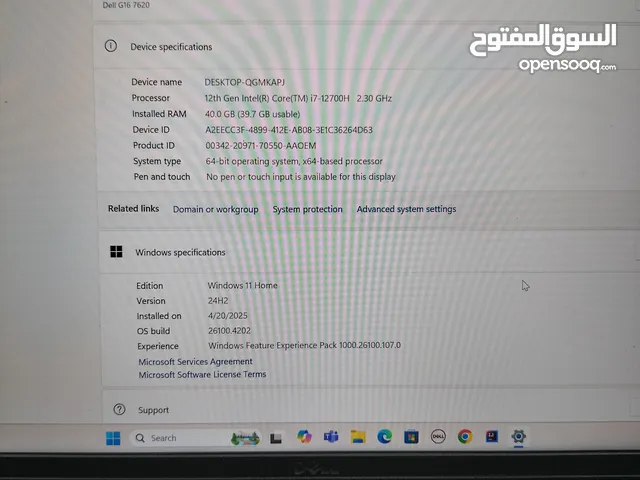 Windows Dell for sale in Irbid