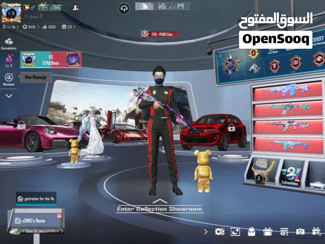 حساب ببجي (250Mythic)
