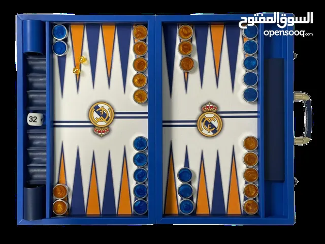 Modern tavla tahtası Real Madrid tasarımı