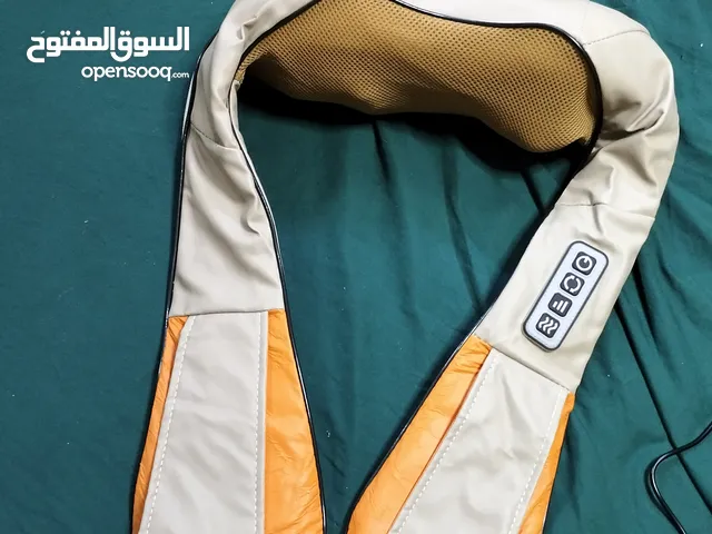 جهاز تدليك الرقبه والكتف والتدفأه بالاشعه الحمراء. وجهاز تدليك القدمين والجسم هزاز