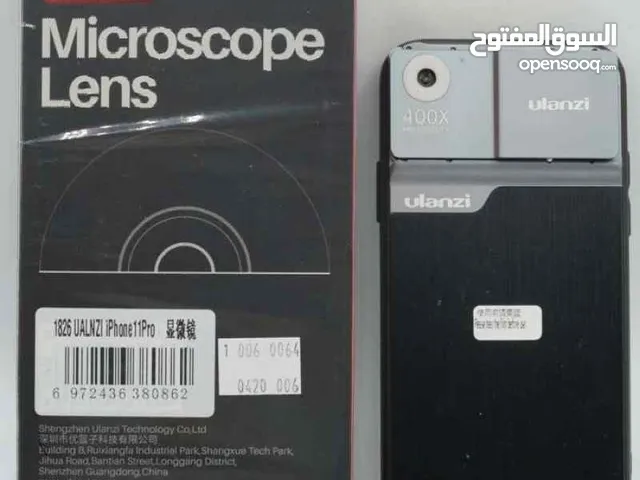 عدسة مايكروسكوب للأيفون microscope for iphone ×400