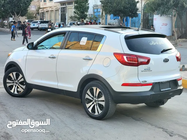 كيا سبورتاج 2012 واررد فل كامل بانوراما بصمه مجمرك مرتين