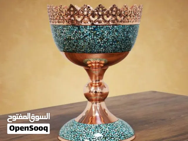 Persian Turquoise Handmade Home Decor Luxury Gift وعاء مسکرات فیروزه ایرانی يدوي فاخر للمنزل والهدية