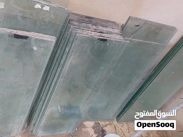 رفوف زجاج مستعمل عده قياسات