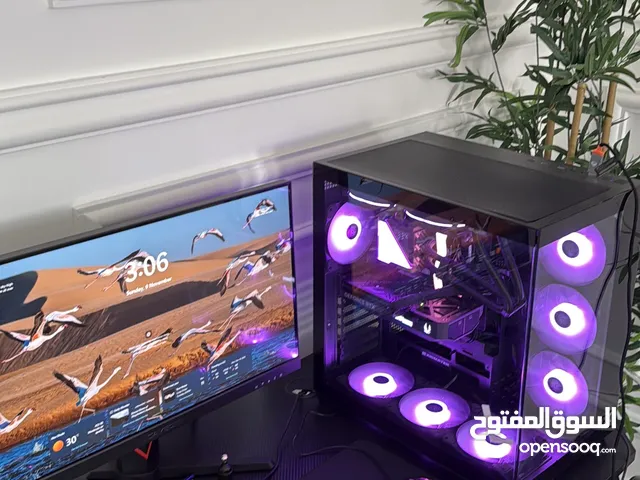 للبيع ست اب كامل Pc Set up Rtx 5070 I5 14600K 32GB Ram GDDR7