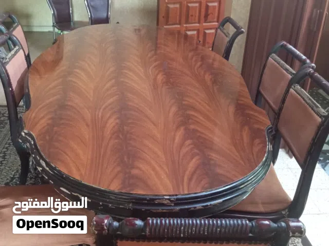 طاوله سفره زان مع 10 كراسي تخدم معك طول العمر