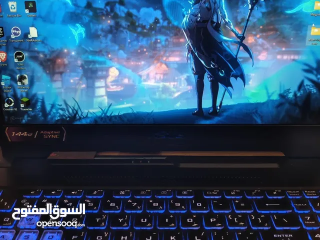 لابتوب العاب Asus tuf gaming a15 شبه جديد استعمال خفيف جدا