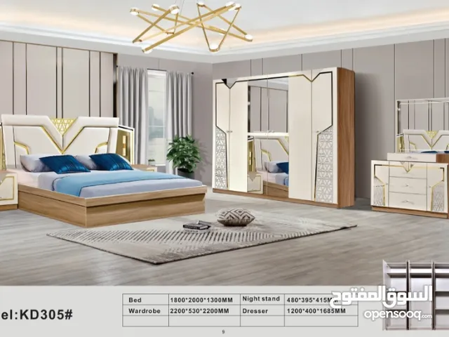 6 PIECE CHINA BEDROOM SET+14.C SOHAR MADICAL MATTRESS