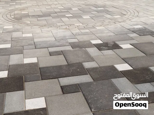 استيراد وتركيب جميع انواع الاحجار والبلاط والانترلوك