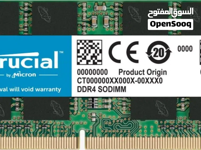 RAM  32 gb and 16 gb