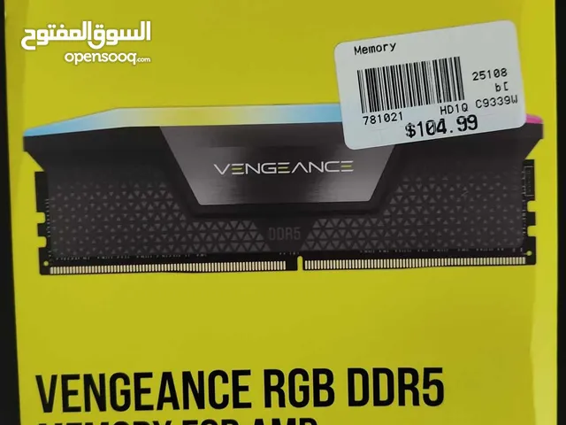 Corsair Vengeance RGB DDR5 (2 X 16GB) 6000Mhz CL36 AMD EXPO Intel XMP
