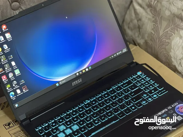 لاب توب msi كور سفن جيل 13 كرت Rtx4060 بسعر مغري