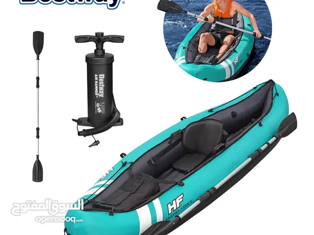 Hydro-Force Kayak Ventura Canoë Pompe+Rame Et Siège 130kg Bestway-65118