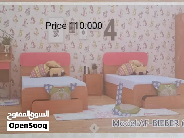 طقم غرفة نوم مفرد جديد تمامًا مع مرتبة Single Bed Room Set with mattress Made In Thailand
