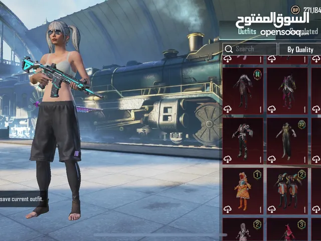 بيع حساب ببجي عالمي