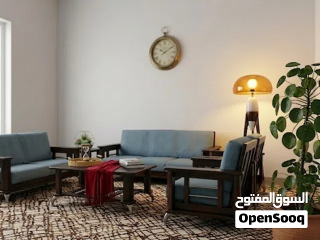 طقم كنب أنيق جداً وبحالة ممتازة (شبه جديد)