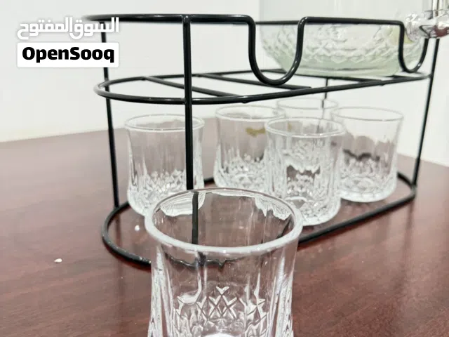 أطقم شاي وقهوة وأواني زجاجية