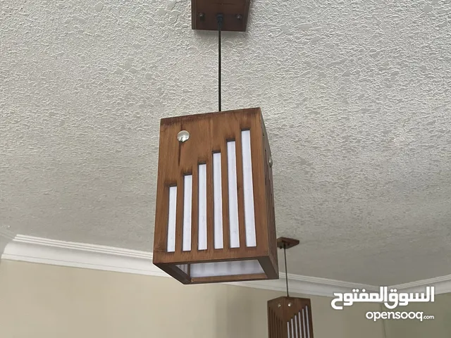 Wooden light fixture