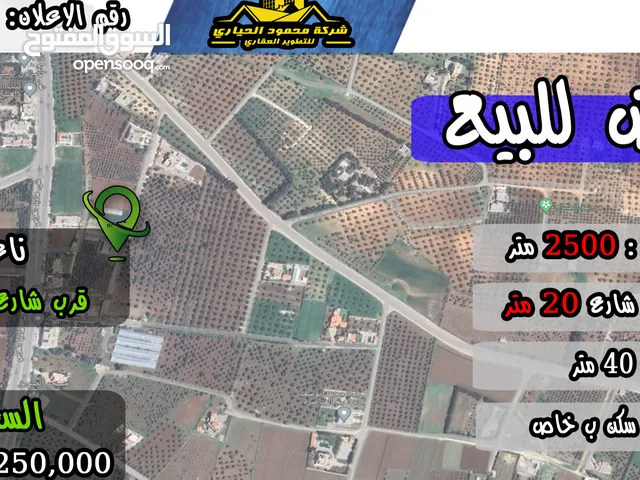 رقم الاعلان (4206) ارض سكنية للبيع في منطقة ناعور