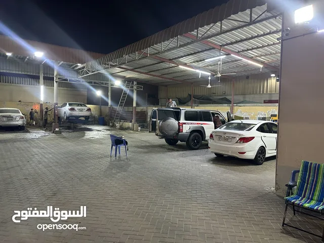 مغسلة سيارات وكراج للبيع بالفجيرة
