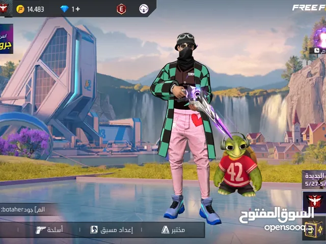 Free Fire Accounts and Characters for Sale in Madaba
