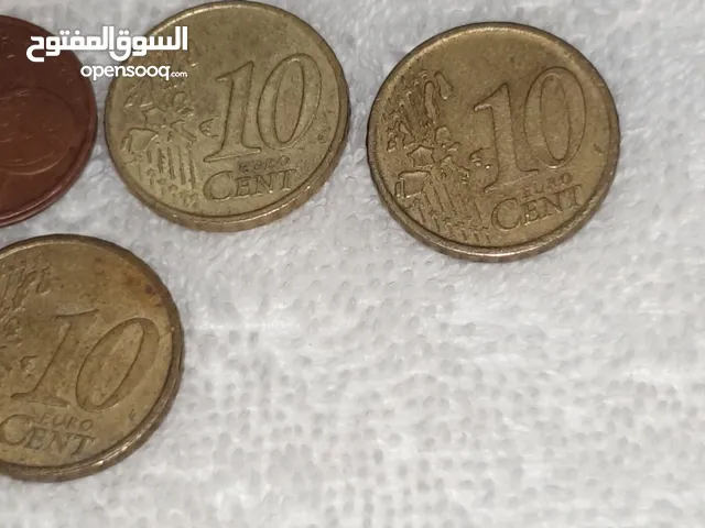 عملة من عهد البايات في تونس 1946+خاتم فضة قديم+عملات اجنبية ودوروات تونسية