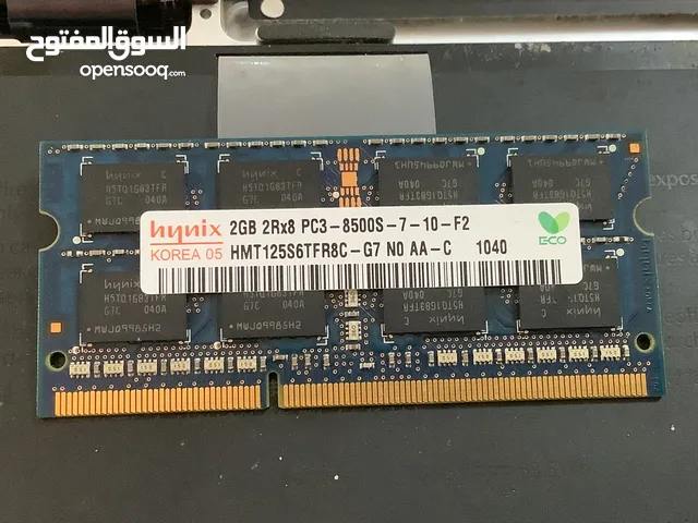 مطلوب رام لابتوب DDR3 اربعة گيگا بـ 4 گيگا