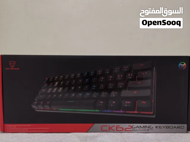 For sale Motospeed CK62 Mechanical Keyboard (Wireless) / كيبورد Motospeed CK62 ميكانيكل (وايرلس)
