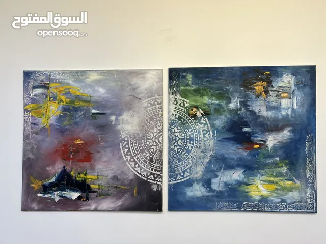 Art and painting patina hand made 90 * 180 cm