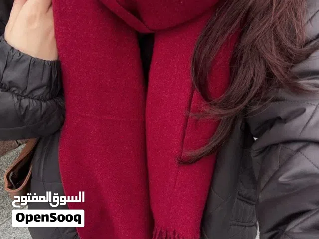 سكارف وشاح احمر