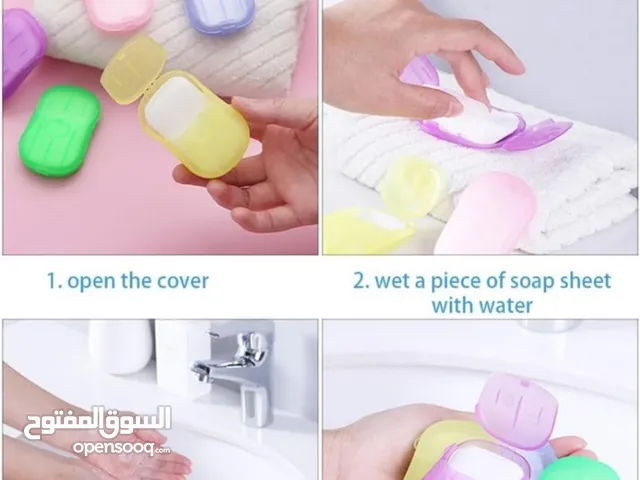 ورق صابون محمول ، 10 علب