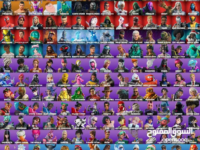 OG FORTNITE ACCOUNT WITH 185 SKINS WITH Renegade Raider skins, Neo Versa and RARE skins