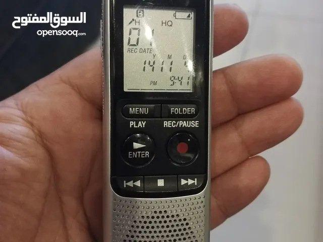 مسجل صوت سوني صوت نقي ميكرفون قوي سعه عاليه 76 ساعه تسجيل