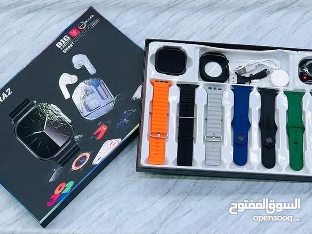 ساعة ذكية مع سماعات بلوتوث و 7 أساور مختلفة ZT22 ULTRA2 Smart Watch