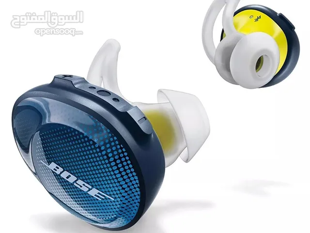 Bose SoundSport Free In Ear Wireless Headphones - Midnight Blue/Citron