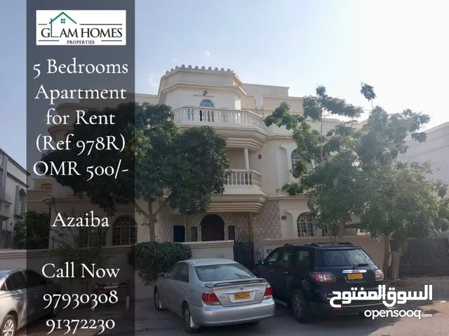 5 Bedrooms Apartment for Rent in Azaiba REF:978R