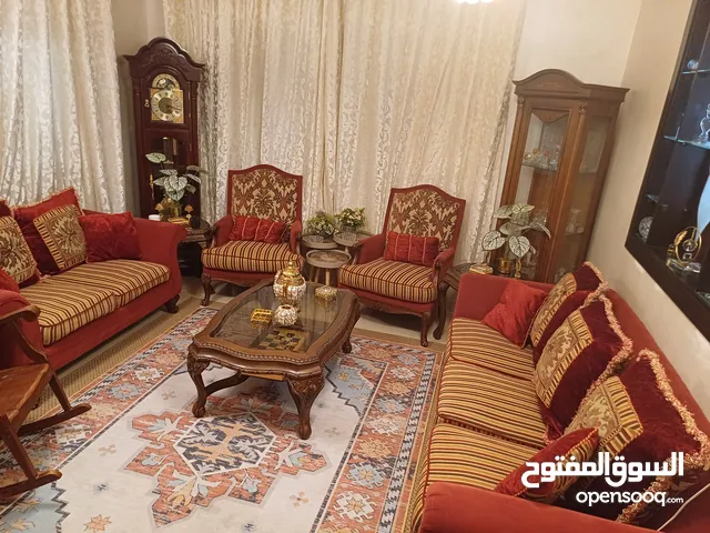 طقم كنب امريكي لون خمري طقم كورنر ريكلاينر وسفره