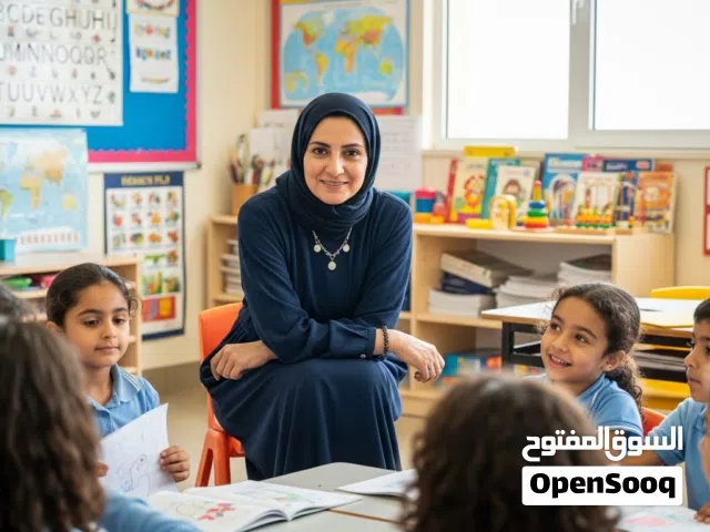 معلمة صفوف أولية  دروس تقوية