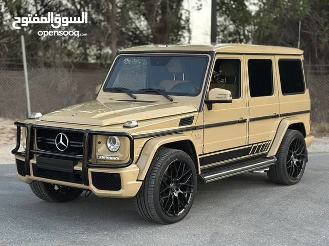 للبيع مرسيدس G63 موديل 2015 صبغ الوكالة بالكامل مالك اول
