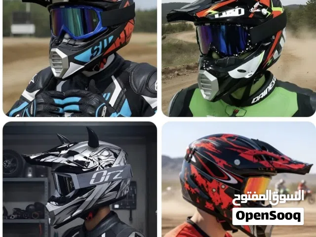 خوذ اصلية من اشهر الماركات العالمية ORZ-HJC-SHAFT-RACING