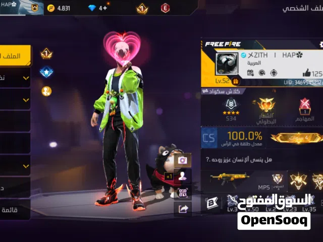 Free Fire Accounts and Characters for Sale in Najaf