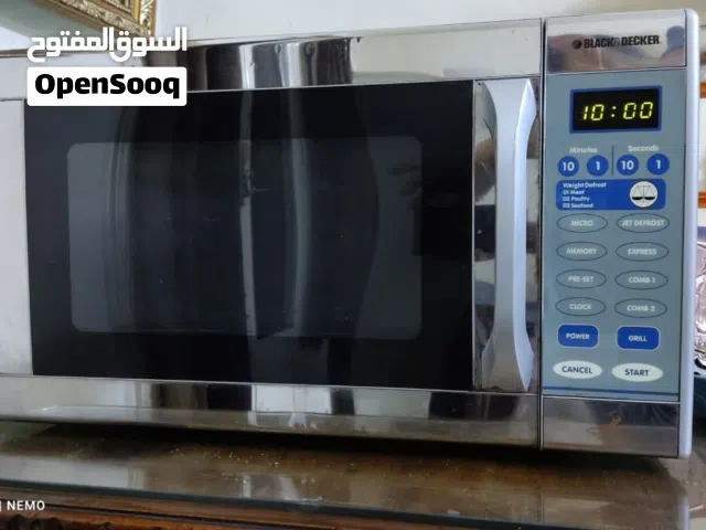 ميكرويف وفرن وشوايه ماركه بلاك اند ديكر بحاله ممتازه