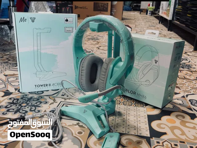 لحق العرض الخرافي أفخم هيدفون من فانتك اصدار النعنع متوافق مع اكسبوكس و بلاستيشن و البي سي و ستاند ه