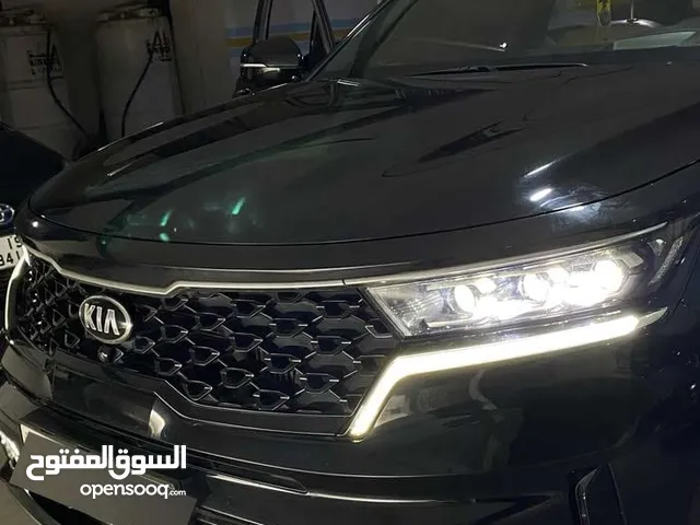 كيا سورنتو 2021 لون اسود ملوكي كاملة المواصفات
