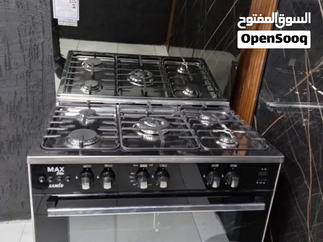 غاز سامكس 90 سم فل سفتي اسود مع مروحه سعر حرق