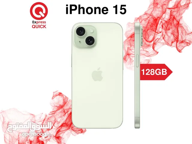 IPHONE 15 ( 128GB ) NEW /// ايفون 15 ذاكره 128 جيجا الجديد كليا
